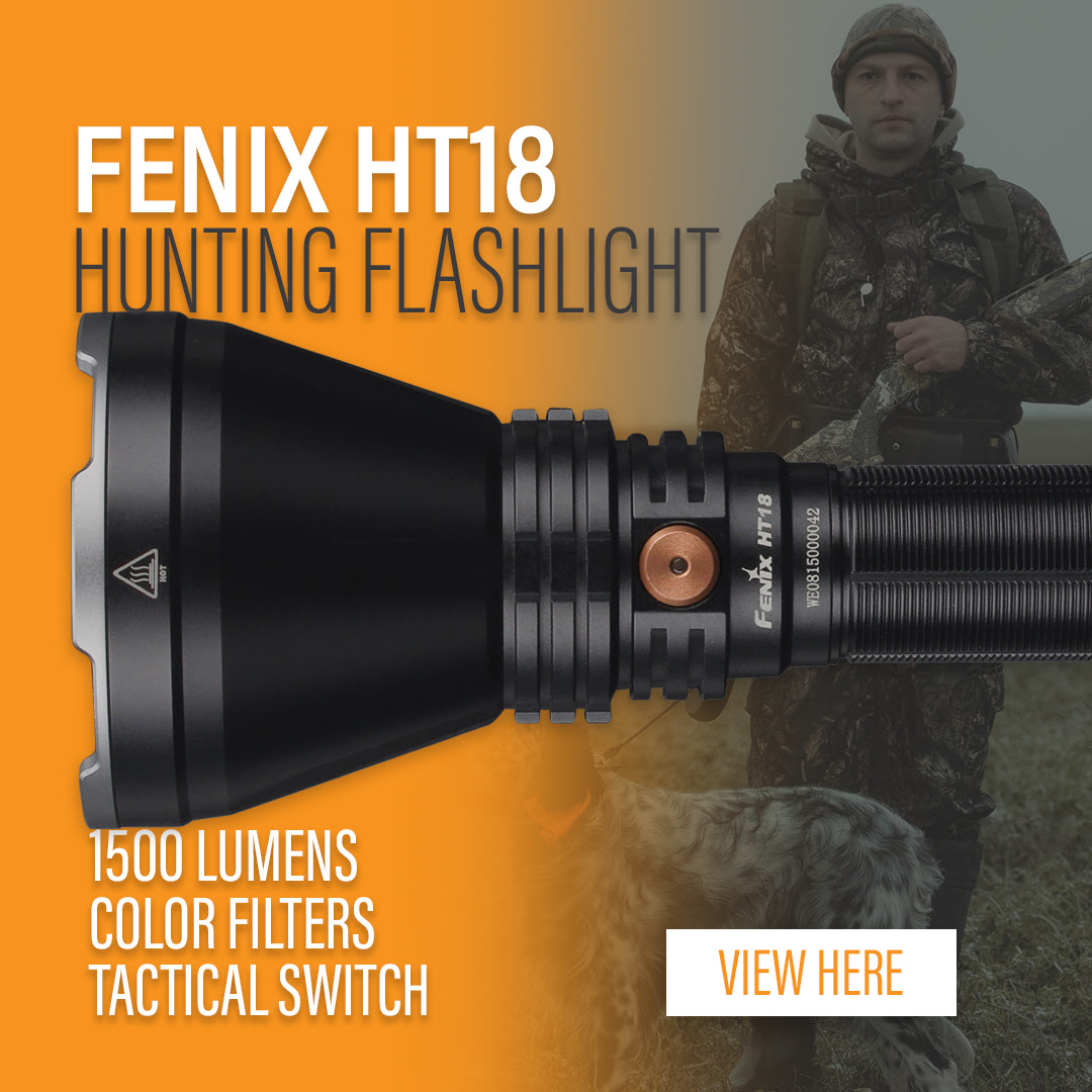 Fenix ht18 led flashlight