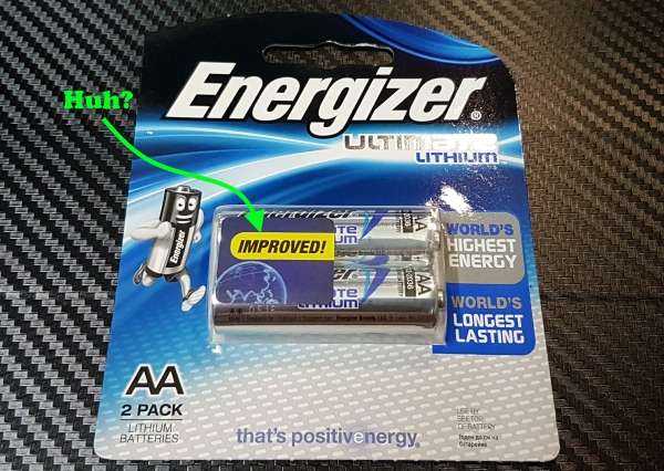 Energizer Ultimate Lithium AA Batteries (1.5V, 3500mAh, 8-Pack)