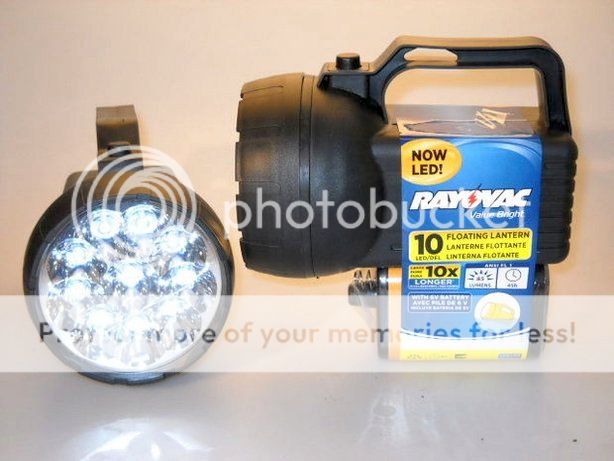 Eveready® EVFL45S Floating LED Lantern Flashlight, 6V